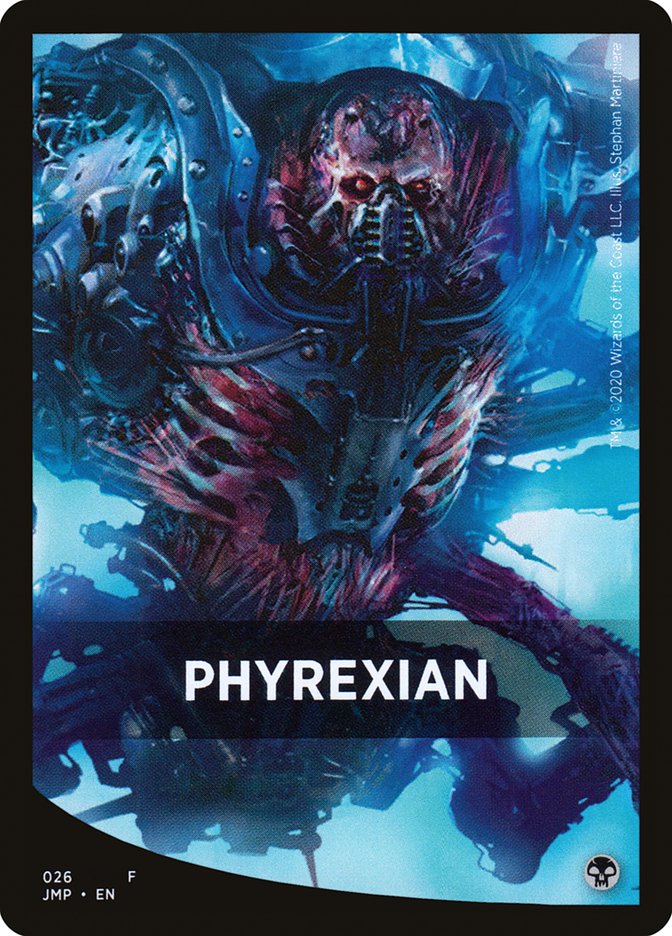 Phyrexian [Jumpstart Front Cards] | Cards and Coasters CA