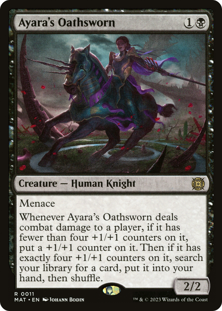 Ayara's Oathsworn [March of the Machine: The Aftermath] | Cards and Coasters CA