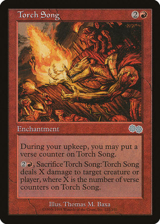 Torch Song [Urza's Saga] | Cards and Coasters CA