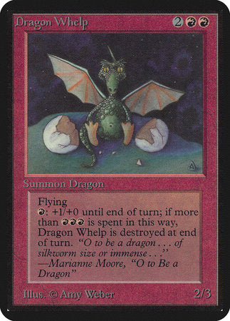 Dragon Whelp [Limited Edition Alpha] | Cards and Coasters CA