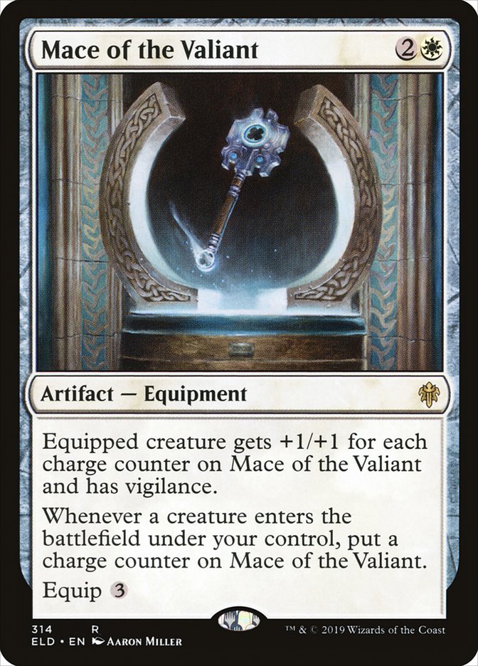 Mace of the Valiant [Throne of Eldraine] | Cards and Coasters CA