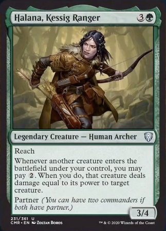 Halana, Kessig Ranger [Commander Legends] | Cards and Coasters CA