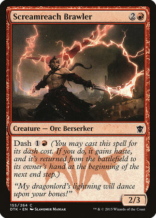 Screamreach Brawler [Dragons of Tarkir] | Cards and Coasters CA