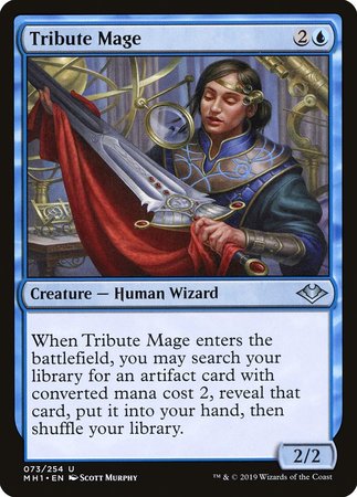 Tribute Mage [Modern Horizons] | Cards and Coasters CA