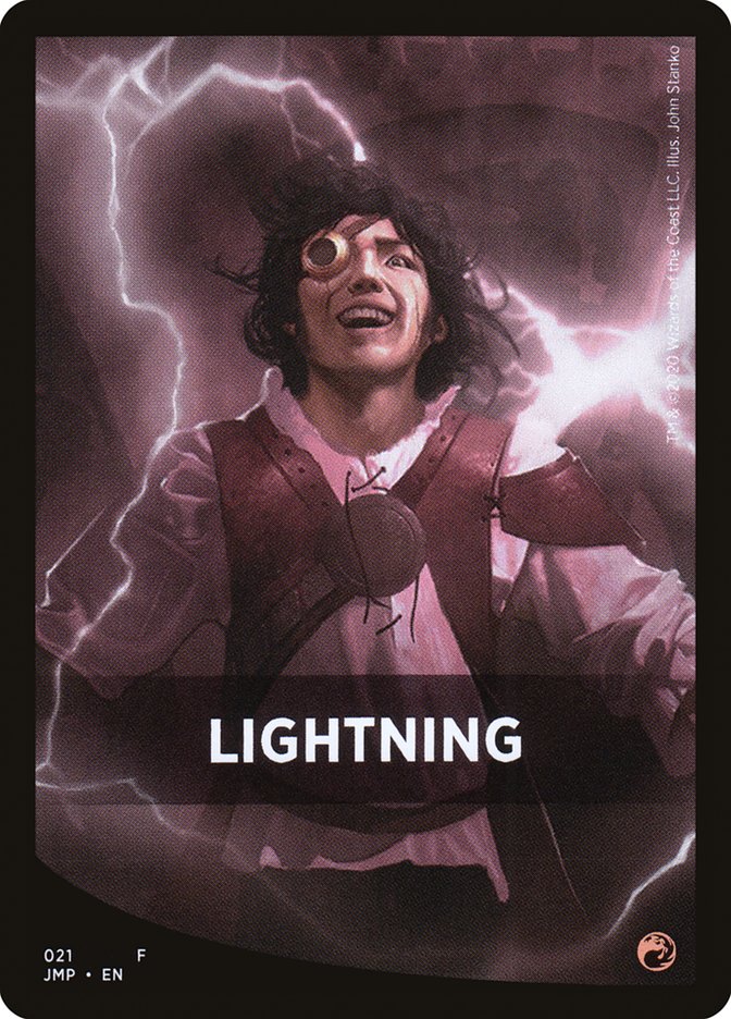 Lightning Theme Card [Jumpstart Front Cards] | Cards and Coasters CA