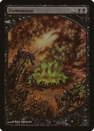 Damnation [Magic Player Rewards 2008] | Cards and Coasters CA