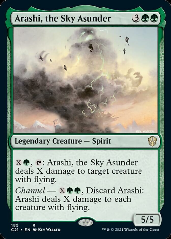 Arashi, the Sky Asunder [Commander 2021] | Cards and Coasters CA
