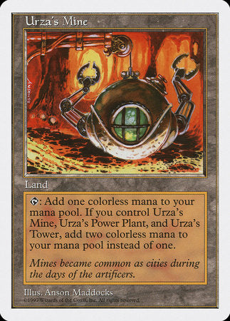 Urza's Mine [Fifth Edition] | Cards and Coasters CA