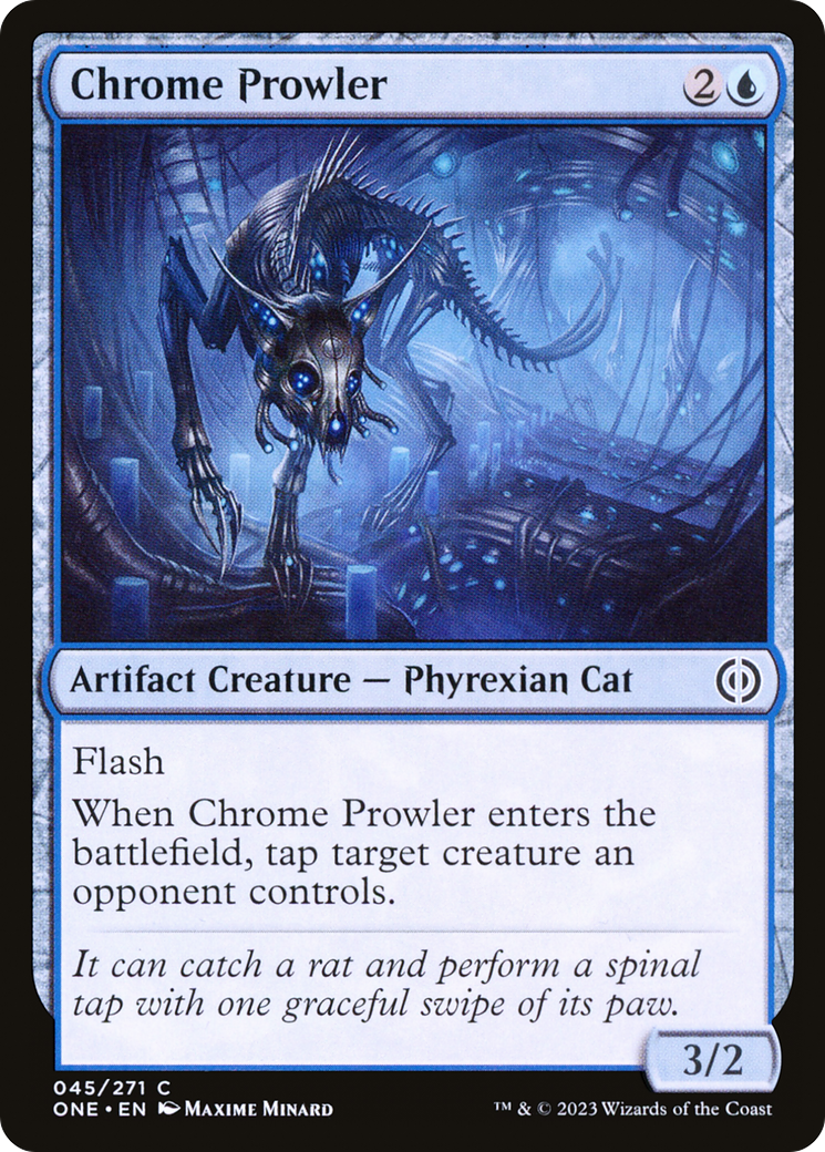 Chrome Prowler [Phyrexia: All Will Be One] | Cards and Coasters CA