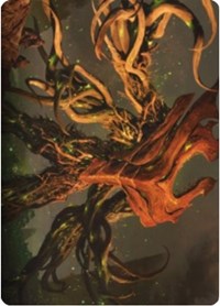 Ashaya, Soul of the Wild Art Card [Zendikar Rising Art Series] | Cards and Coasters CA