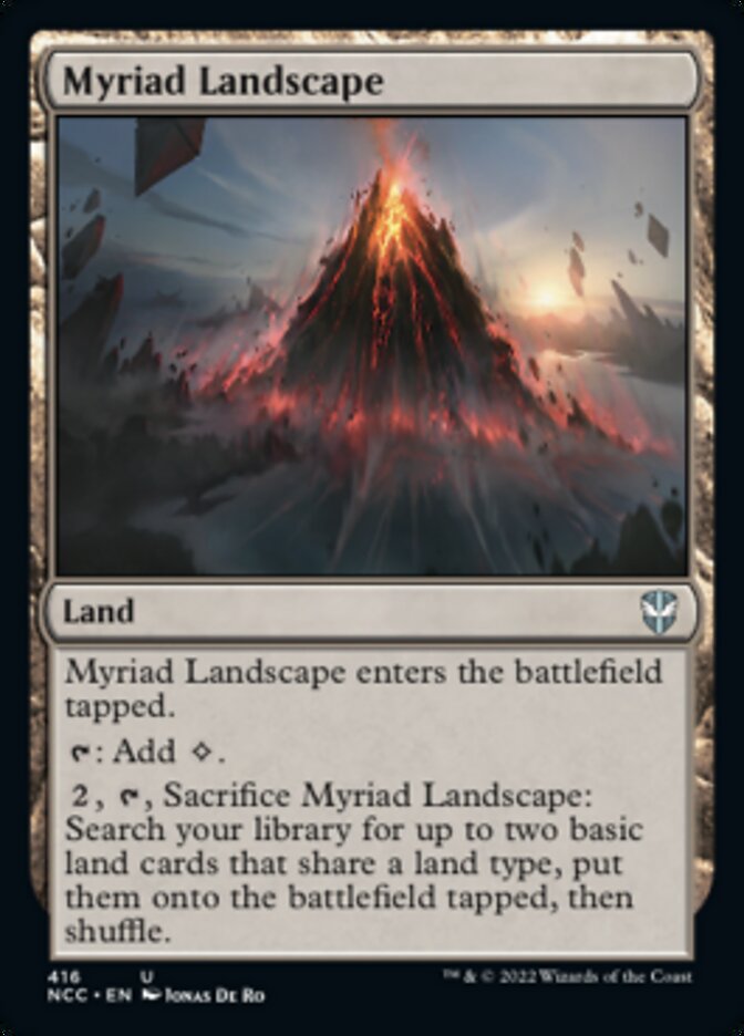 Myriad Landscape [Streets of New Capenna Commander] | Cards and Coasters CA