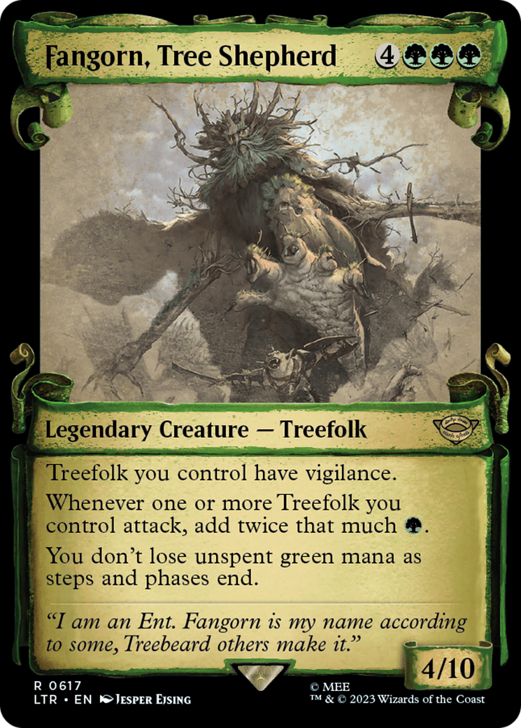 Fangorn, Tree Shepherd [The Lord of the Rings: Tales of Middle-Earth Showcase Scrolls] | Cards and Coasters CA