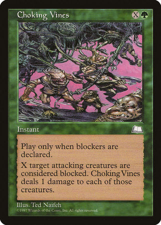 Choking Vines [Weatherlight] | Cards and Coasters CA