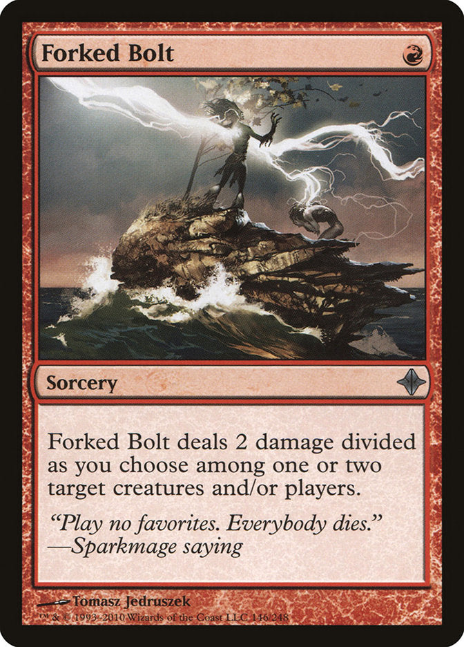 Forked Bolt [Rise of the Eldrazi] | Cards and Coasters CA