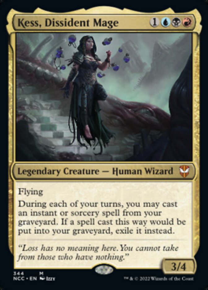 Kess, Dissident Mage [Streets of New Capenna Commander] | Cards and Coasters CA