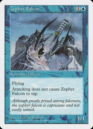 Zephyr Falcon [Fifth Edition] | Cards and Coasters CA