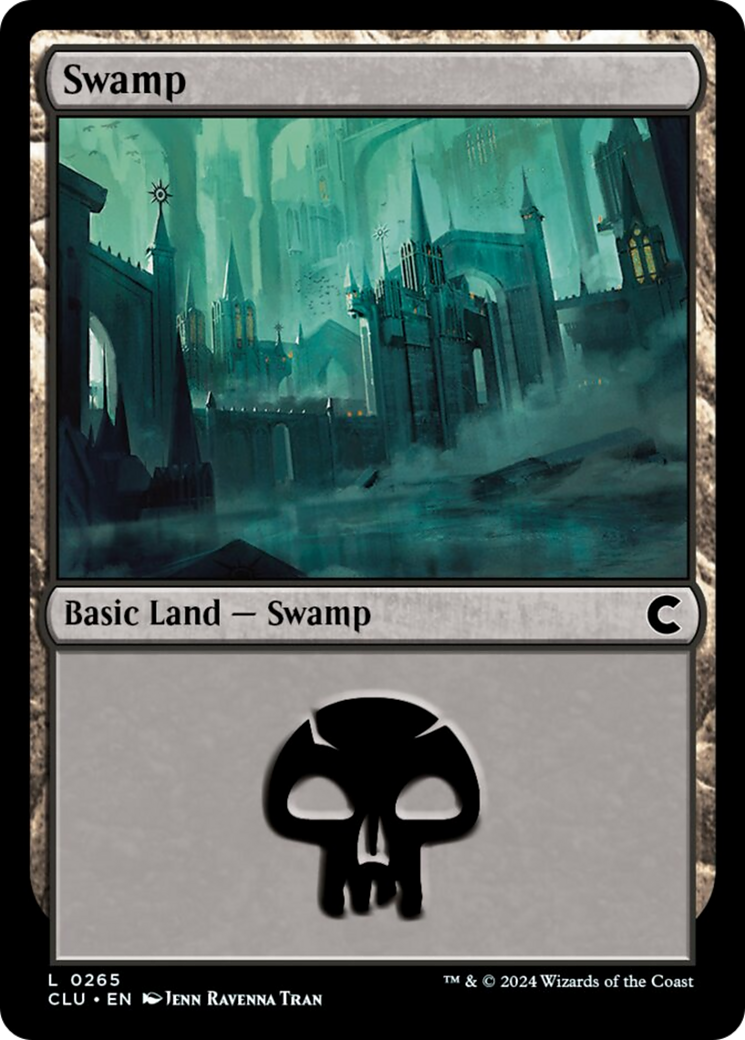 Swamp (0265) [Ravnica: Clue Edition] | Cards and Coasters CA