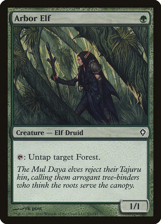 Arbor Elf [Worldwake] | Cards and Coasters CA