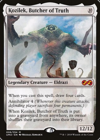 Kozilek, Butcher of Truth [Ultimate Masters] | Cards and Coasters CA