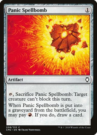Panic Spellbomb [Commander Anthology Volume II] | Cards and Coasters CA