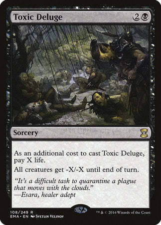 Toxic Deluge [Eternal Masters] | Cards and Coasters CA