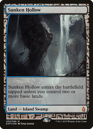 Sunken Hollow [Zendikar Expeditions] | Cards and Coasters CA