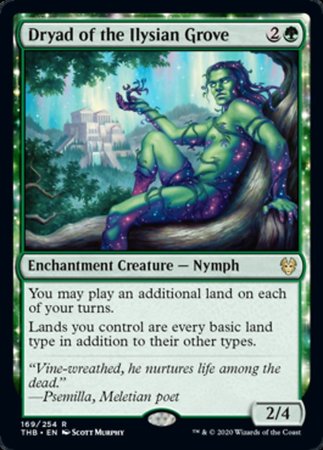 Dryad of the Ilysian Grove [Theros Beyond Death] | Cards and Coasters CA