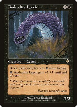 Andradite Leech [Invasion] | Cards and Coasters CA