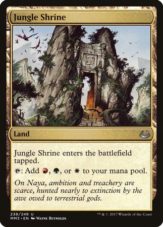 Jungle Shrine [Modern Masters 2017] | Cards and Coasters CA