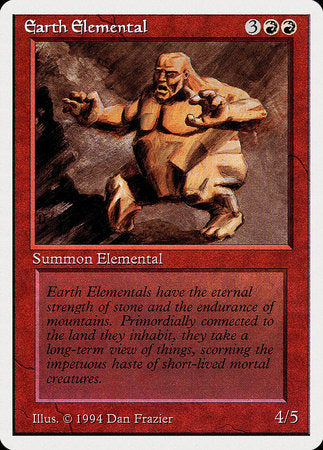 Earth Elemental [Summer Magic / Edgar] | Cards and Coasters CA