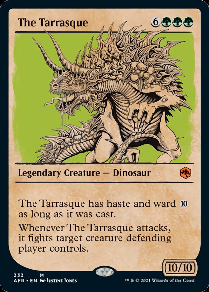 The Tarrasque (Showcase) [Dungeons & Dragons: Adventures in the Forgotten Realms] | Cards and Coasters CA