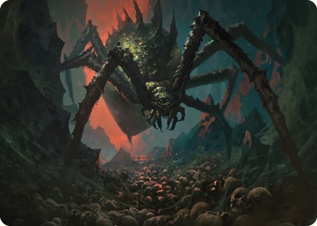 Shelob, Child of Ungoliant Art Card [The Lord of the Rings: Tales of Middle-earth Art Series] | Cards and Coasters CA