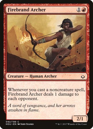 Firebrand Archer [Hour of Devastation] | Cards and Coasters CA