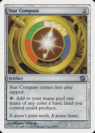 Star Compass [Eighth Edition] | Cards and Coasters CA