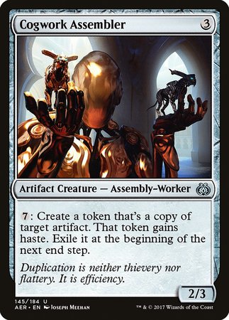 Cogwork Assembler [Aether Revolt] | Cards and Coasters CA