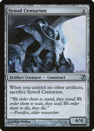 Synod Centurion [Duel Decks: Elspeth vs. Tezzeret] | Cards and Coasters CA