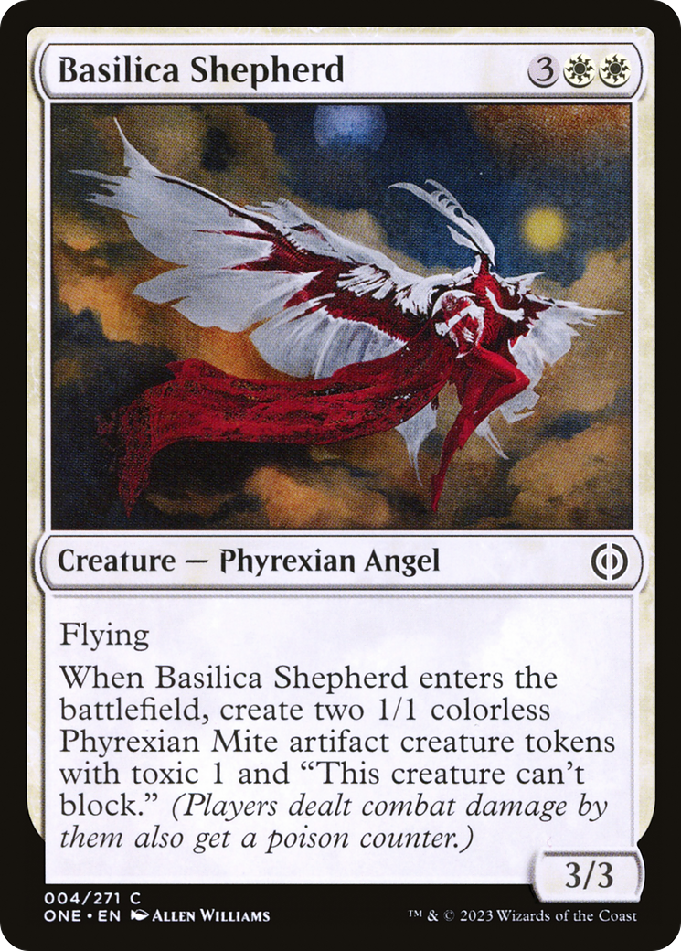 Basilica Shepherd [Phyrexia: All Will Be One] | Cards and Coasters CA