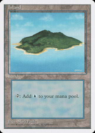 Island (B) [Fourth Edition] | Cards and Coasters CA