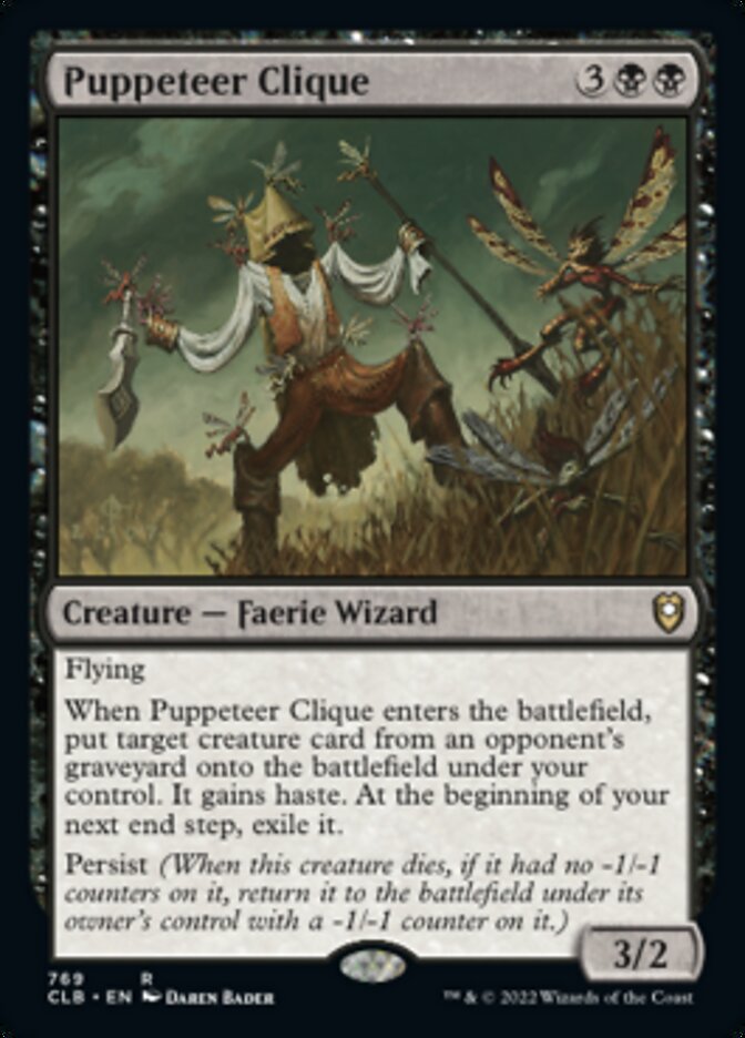Puppeteer Clique [Commander Legends: Battle for Baldur's Gate] | Cards and Coasters CA