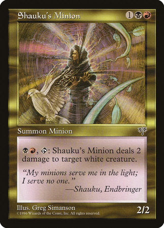 Shauku's Minion [Mirage] | Cards and Coasters CA