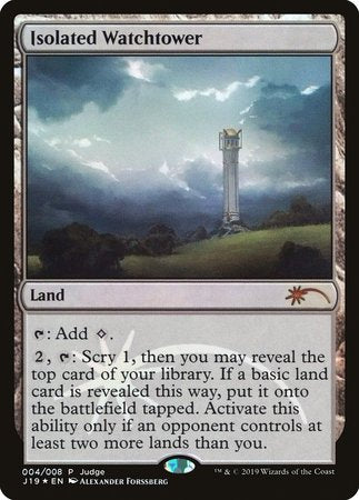 Isolated Watchtower [Judge Gift Cards 2019] | Cards and Coasters CA