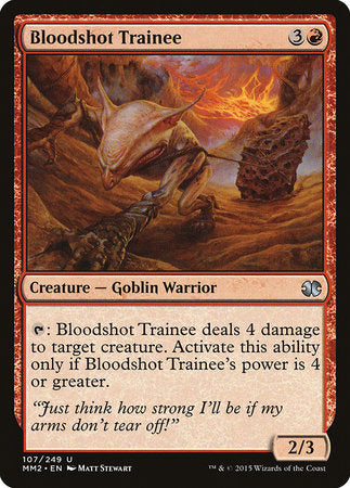 Bloodshot Trainee [Modern Masters 2015] | Cards and Coasters CA