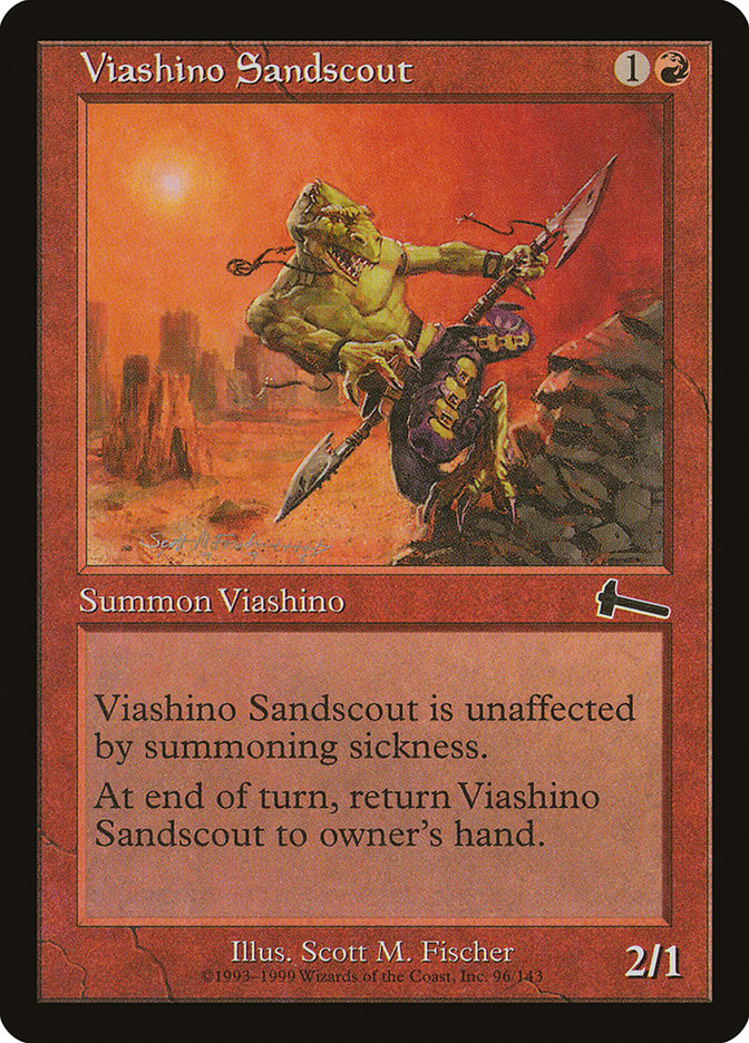 Viashino Sandscout [Urza's Legacy] | Cards and Coasters CA