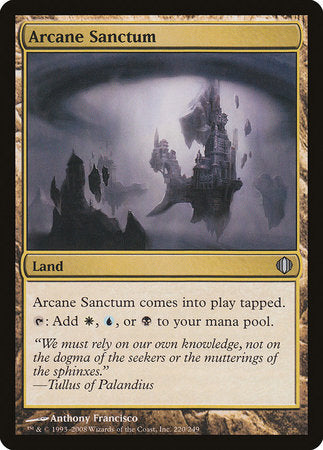 Arcane Sanctum [Shards of Alara] | Cards and Coasters CA