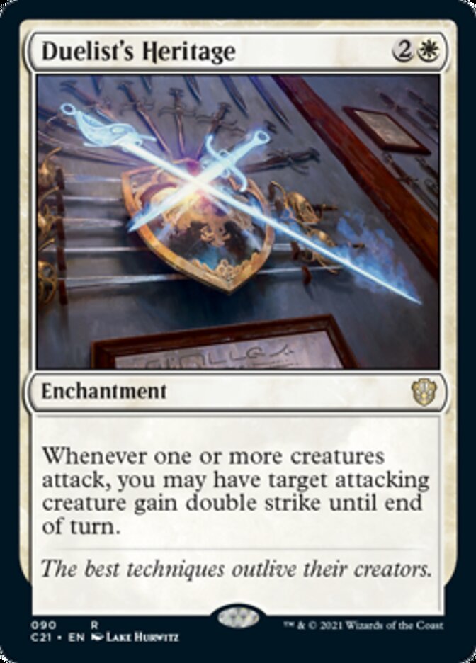 Duelist's Heritage [Commander 2021] | Cards and Coasters CA
