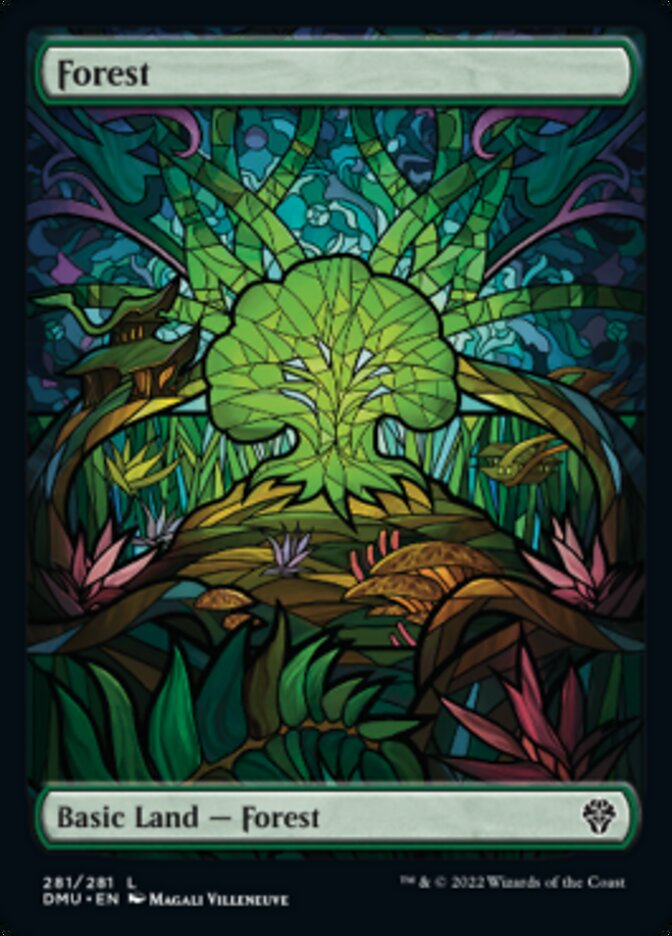 Forest (Showcase) [Dominaria United] | Cards and Coasters CA