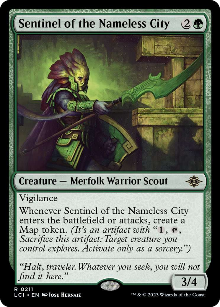 Sentinel of the Nameless City [The Lost Caverns of Ixalan] | Cards and Coasters CA