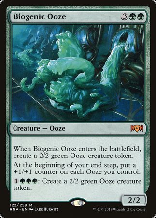 Biogenic Ooze [Ravnica Allegiance] | Cards and Coasters CA