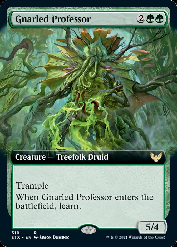 Gnarled Professor (Extended) [Strixhaven: School of Mages] | Cards and Coasters CA