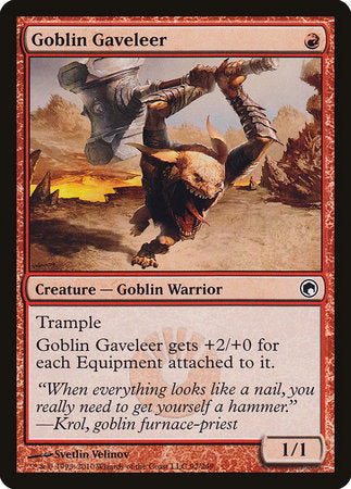 Goblin Gaveleer [Scars of Mirrodin] | Cards and Coasters CA